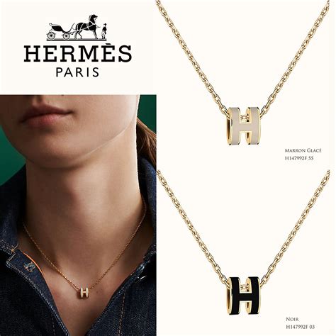 hermes chain necklace|hermes necklace korea.